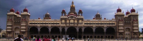 Mysore Palace Top header